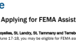 News release: What to Expect after Applying for FEMA Assistance; Tropical Storm Arthur affects several Louisiana parishes.