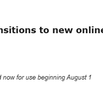Louisiana WIC transitions to new online benefit issuance system. New EBT cards being distributed now for use beginning August 1.